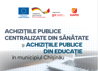 (Română) Raport de monitorizare ”Achizițiile publice centralizate din sănătate și achizițiile publice din educație în municipiul Chișinău”