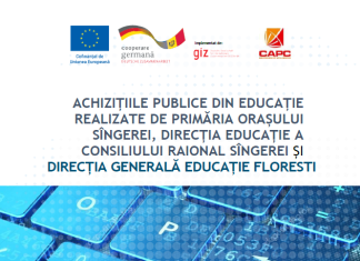 (Română) Raport de monitorizare ”Achizițiile publice din educație realizate de Primăria orașului Sîngerei, Direcția educație a Consiliului raional Sîngerei și Direcția generală educație Florești”