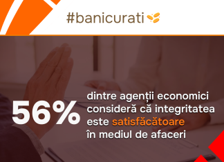 (Română) Integritatea în afaceri: Mai mult de jumătate dintre companiile moldovenești consideră că mediul de afaceri este satisfăcător de integru