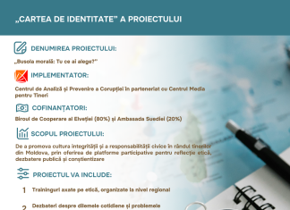 (Română) CAPC lansează „Busola Morală” – un proiect despre etică și integritate, destinat liceenilor și studenților