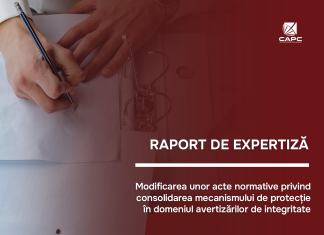 (Română) EXPERTIZĂ/CAPC: Protecția avertizorului riscă să rămână pe hârtie, iar practica – fragmentată și inegală