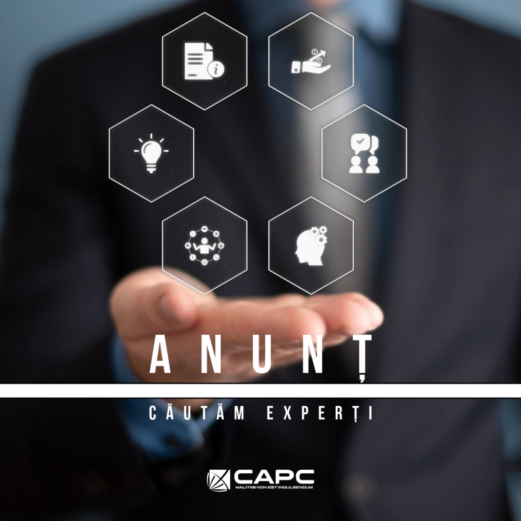 Anunt experti CAPC
