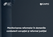 Monitorizarea reformelor în domeniile combaterii corupției și reformei justiției. Evaluare alternativă intermediară